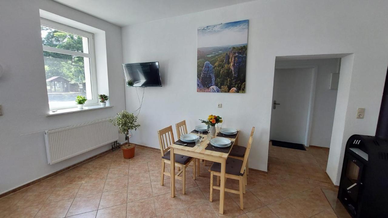 Ferienwohnung Am Hofladen Hellendorf - Saechsische Schweiz Bad Gottleuba-Berggiesshuebel Exterior photo